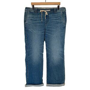 Torrid Blue Stretch Cropped Jeans - See Measurements